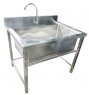 Chậu rửa tay inox cho y tế,phòng sạch loại 1 ngăn
